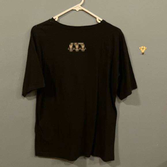 Radiohead Black Graphic T-Shirt authentic W.A.S.T.E. Label - Picture 5 of 7